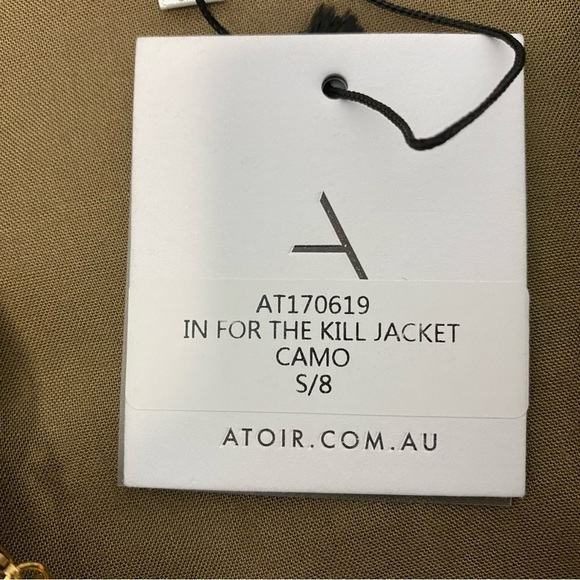 Atoir In For the Kill Jacket Camo Print - NWT - Picture 12 of 14